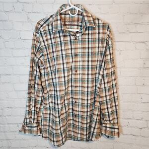 Men's Luchiano Visconti longsleeve button-down shirt, size XL